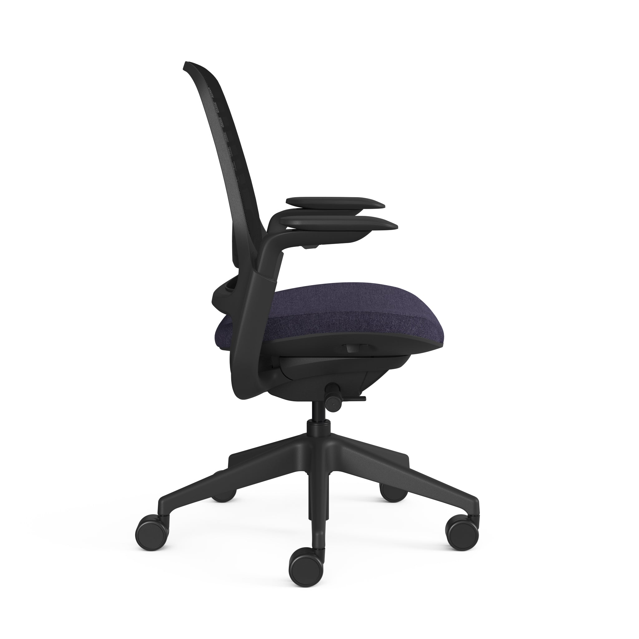 Steelcase Series 1 Otto Aubergine; Black Frame