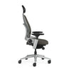 Upholstered Back Era Night Owl; Seat Era Night Owl; Frame Platinum