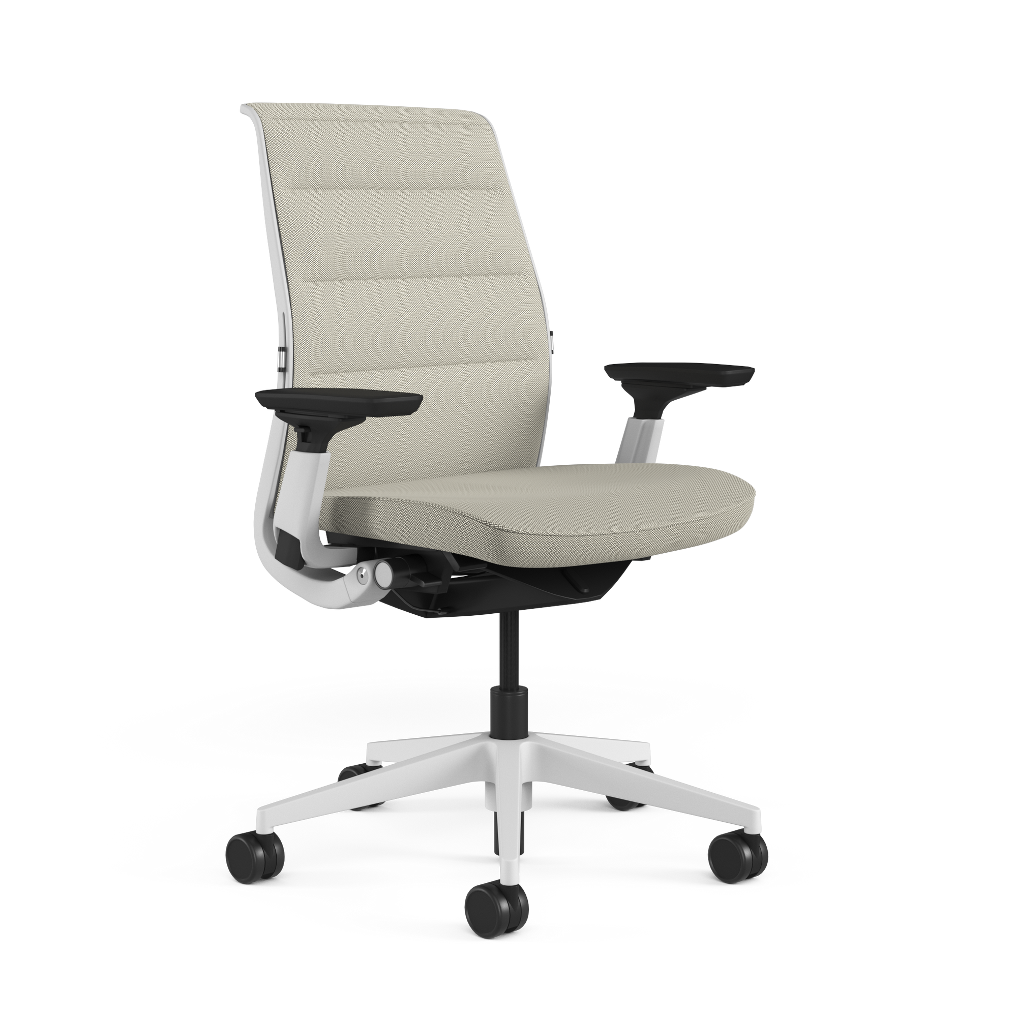 Quilted Back; Seat fabric Era Stone; Seagull Frame