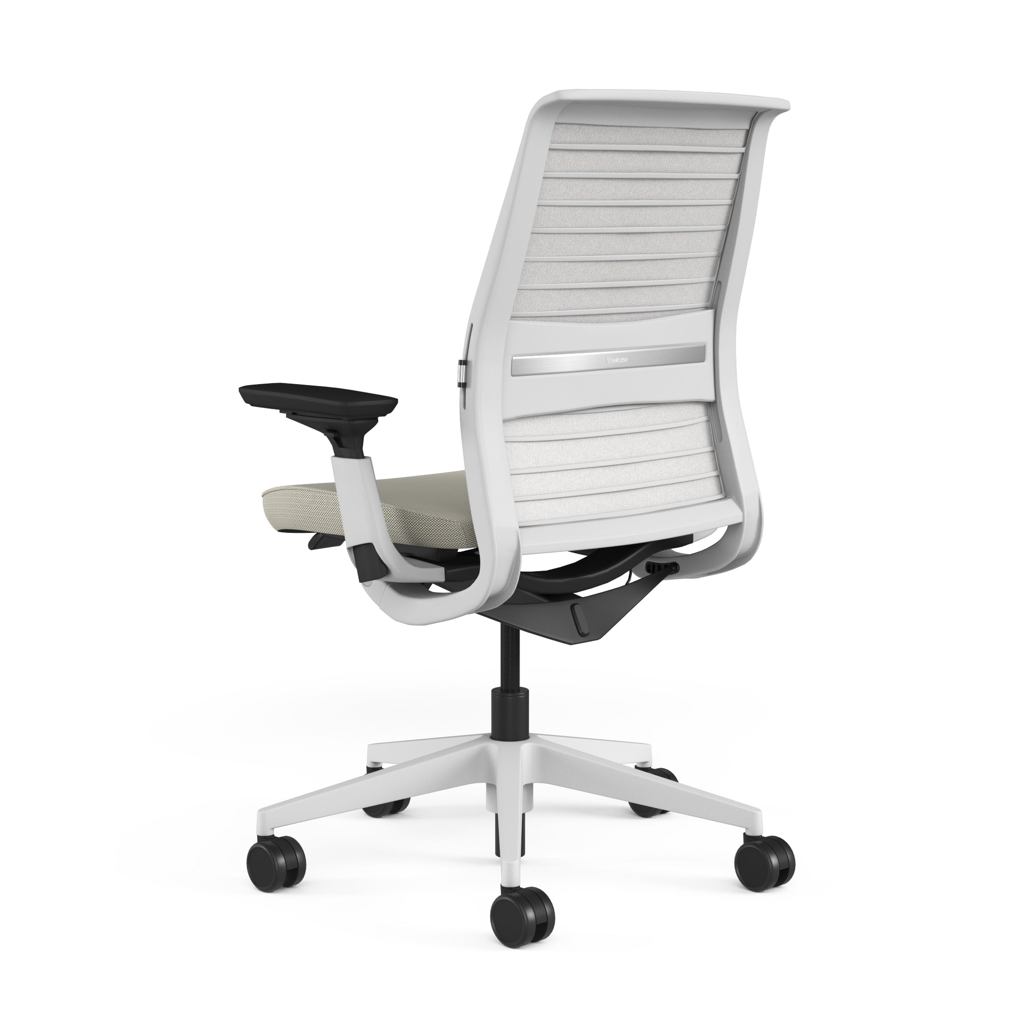 Quilted Back; Seat fabric Era Stone; Seagull Frame