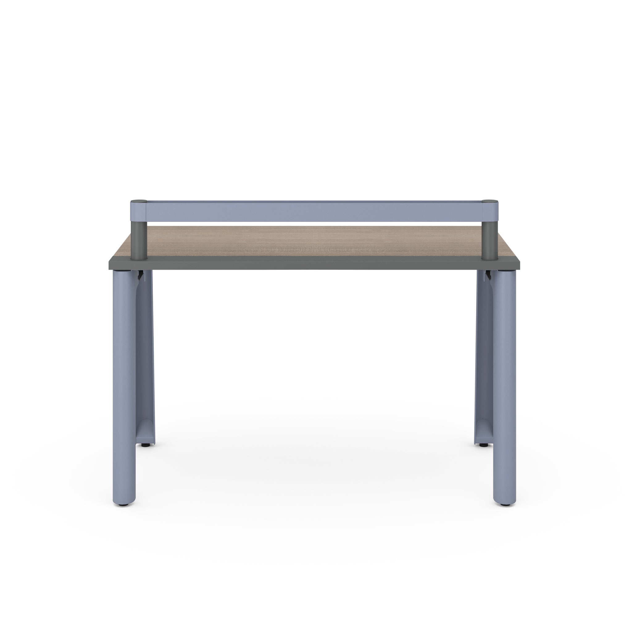 Grey Oak Top + Cloud/Sterling Metallic Base