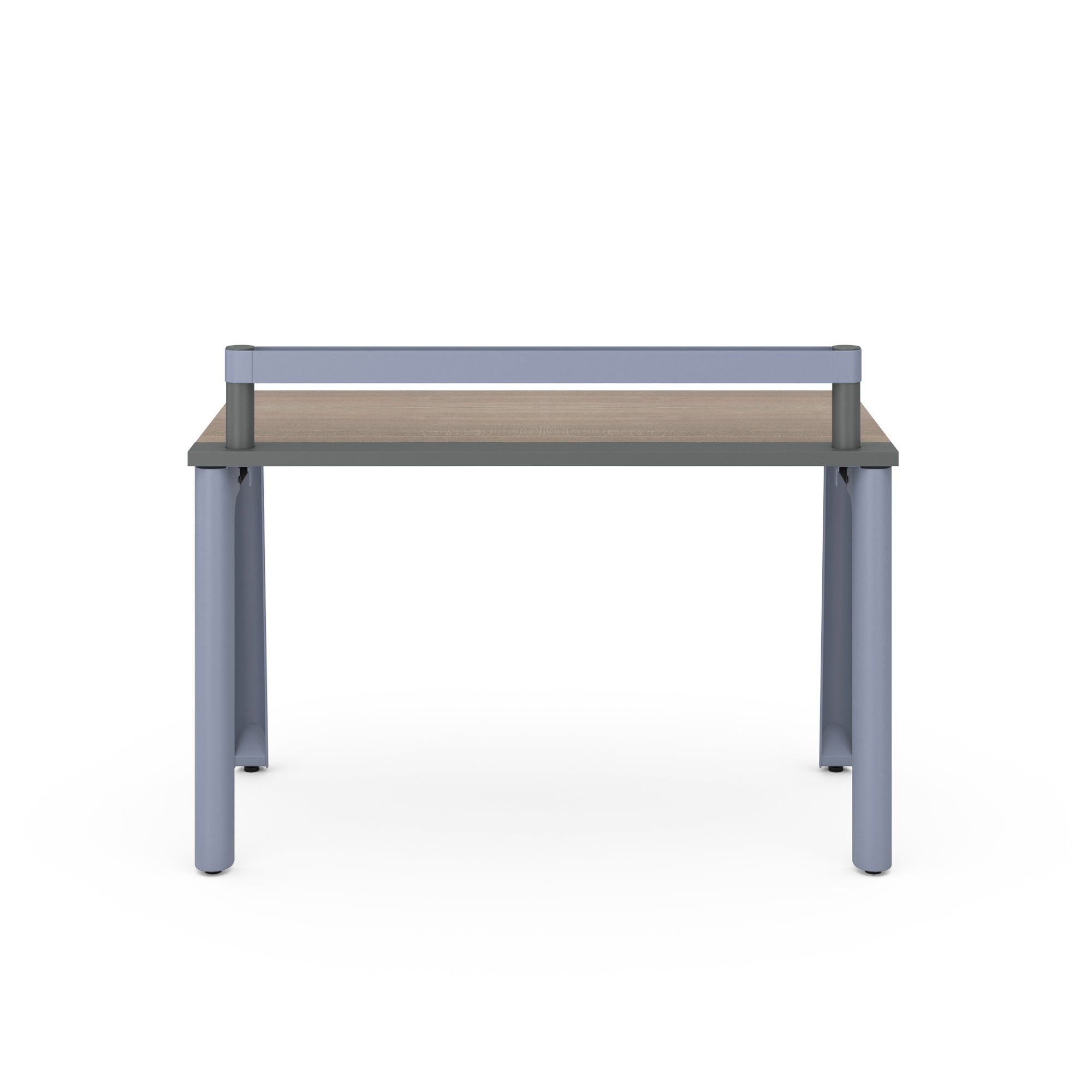 Grey Oak Top + Cloud/Sterling Metallic Base