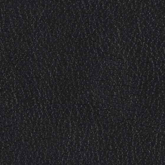 Upholstered Black Montana Leather; Frame Dark
