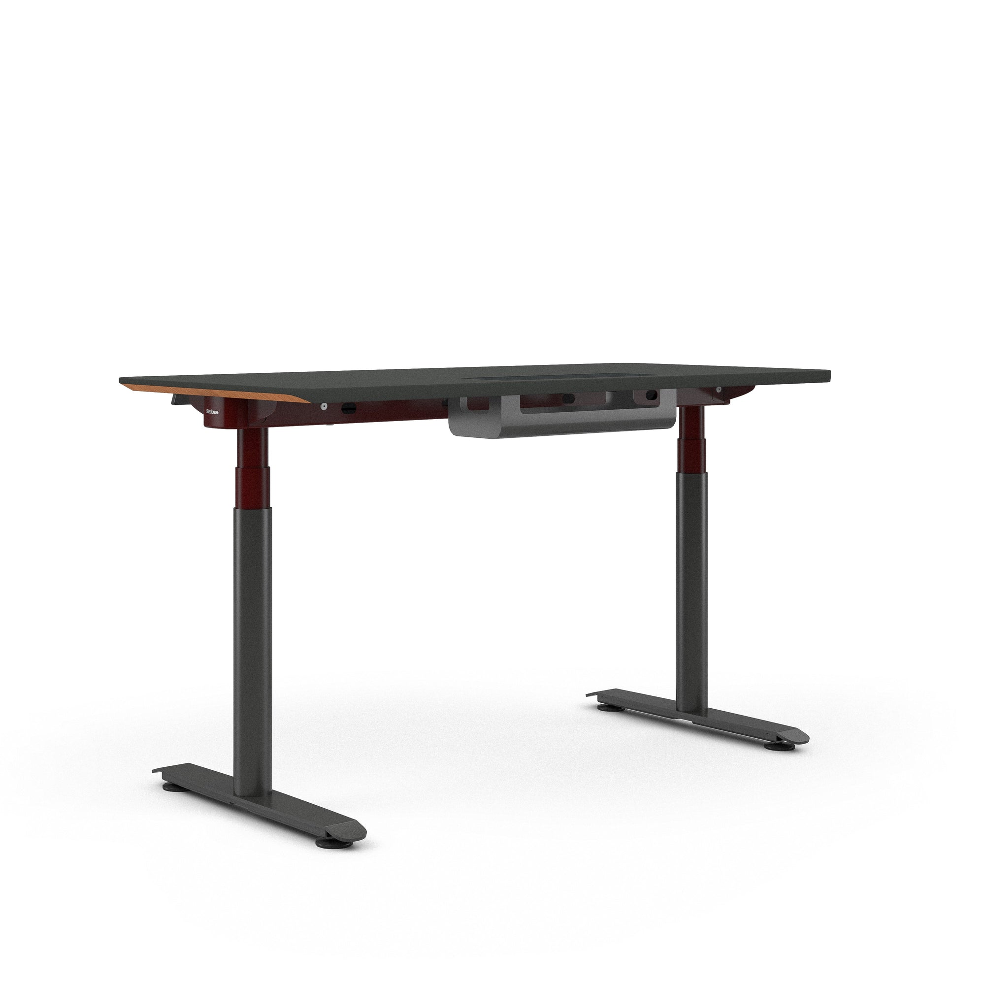 Merle Top with Chamfered Edge; Merlot + Merle Base