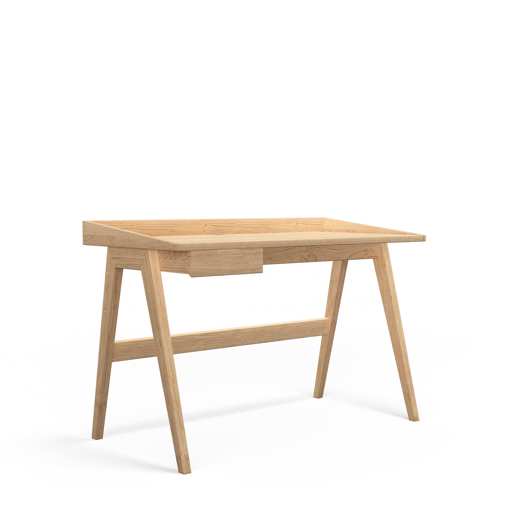 Left hand store desk with drawers