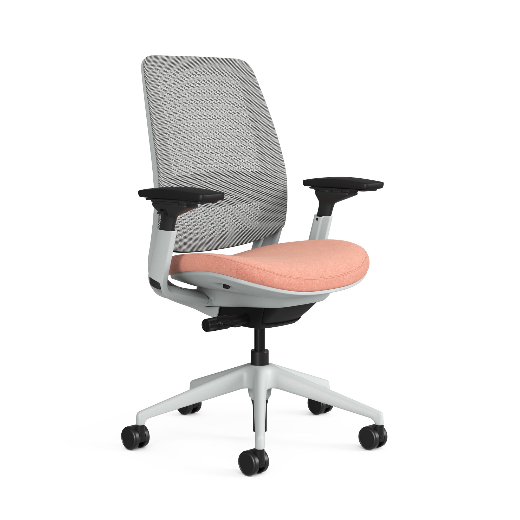 3D Microknit Otto Coral, Adjustable Lumbar